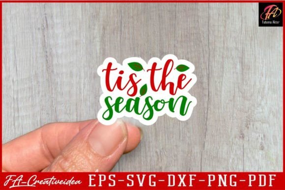 Download Tis the Season Fall Stickers Svg Design - Season Collection