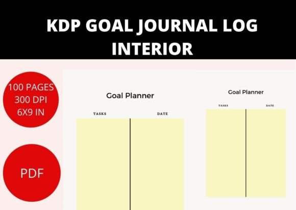 Download KDP GOAL PLANNER INTERIOR PDF - Pdf Collection