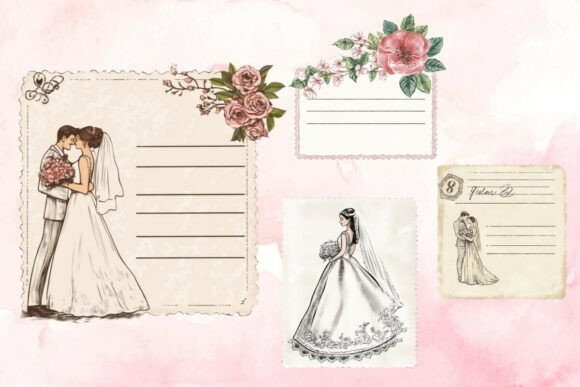 Download Wedding Postcard Clipart - Clipart Collection