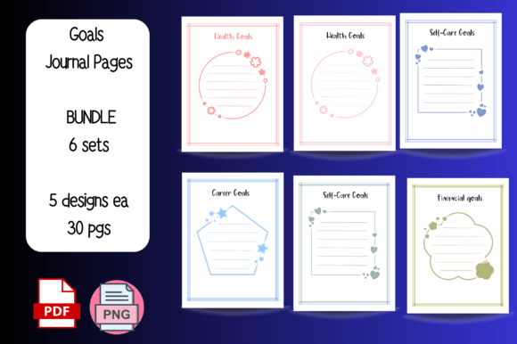 Download Printable Journal Pages Goals PDF PNGS7. - Pdf Collection
