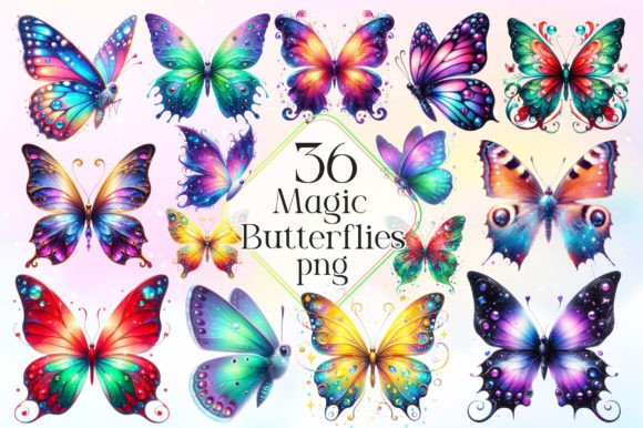 Download Magic Butterflies Clipart Butterfly Png - Clipart Collection