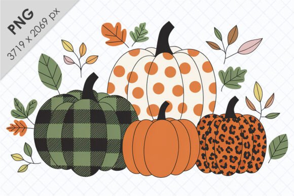 Download Autumn Pumpkin Collage PNG Clipart - Clipart Collection