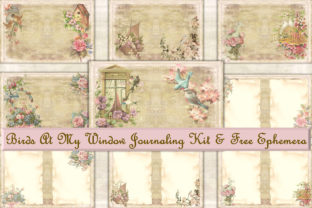 Download Journal Kit Birds Free Ephemera &clipart - Clipart Collection