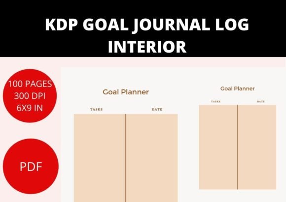 Download KDP GOAL PLANNER INTERIOR PDF - Pdf Collection