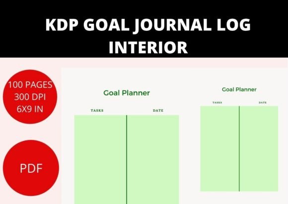 Download KDP GOAL PLANNER PDF INTERIOR - Pdf Collection