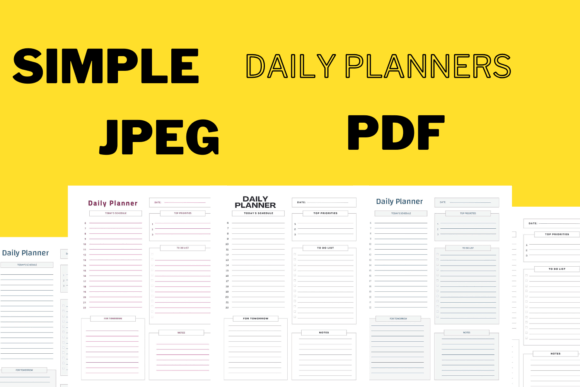 Download Simplest Daily Planner,90 Pages Freebie - Premium Resources