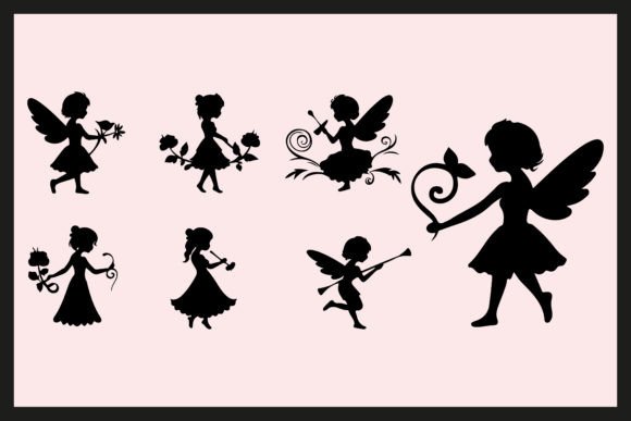 Download Set of Baby Cupid Cutouts Clipart - Clipart Collection