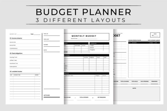 Download Budget Planner PDF Interior - Pdf Collection
